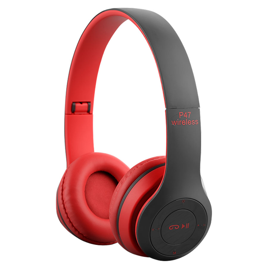 Auriculares Bluetooth P47 Batería Recargable Ranura MicroSD Radio