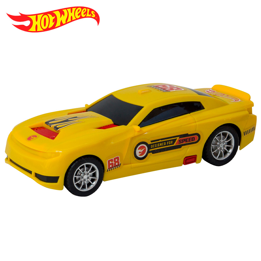 Auto a Fricción 22cm HOT WHEELS Speedy Machine Amarillo, oferta