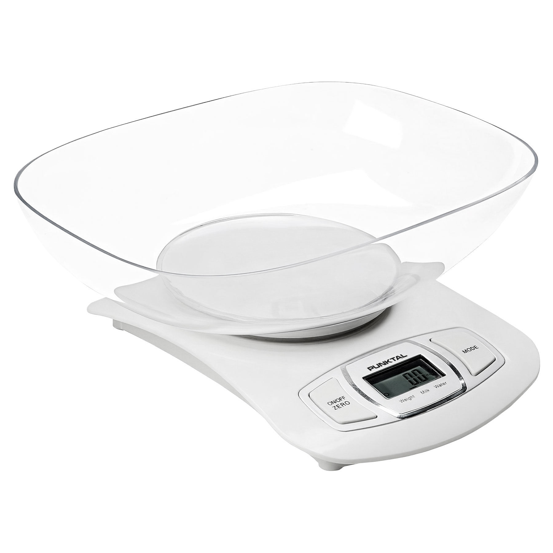 Balanza Digital de Cocina PUNKTAL Rango de Peso 1g a 5Kg Bowl