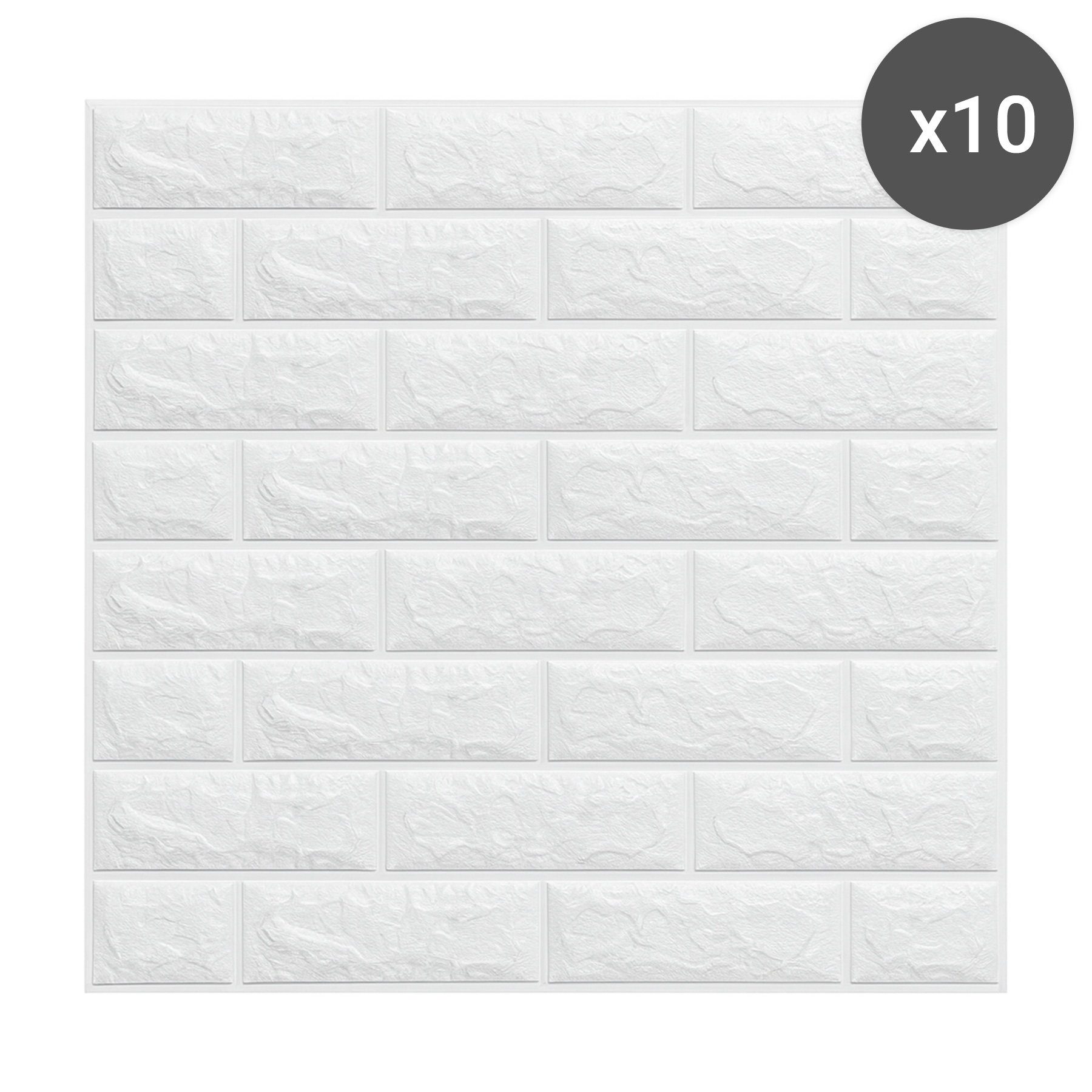 20 Paneles Adhesivos 3D Efecto Ladrillo – Impermeables Y Autoadhesivos – Renueva Tus Paredes Al Instante