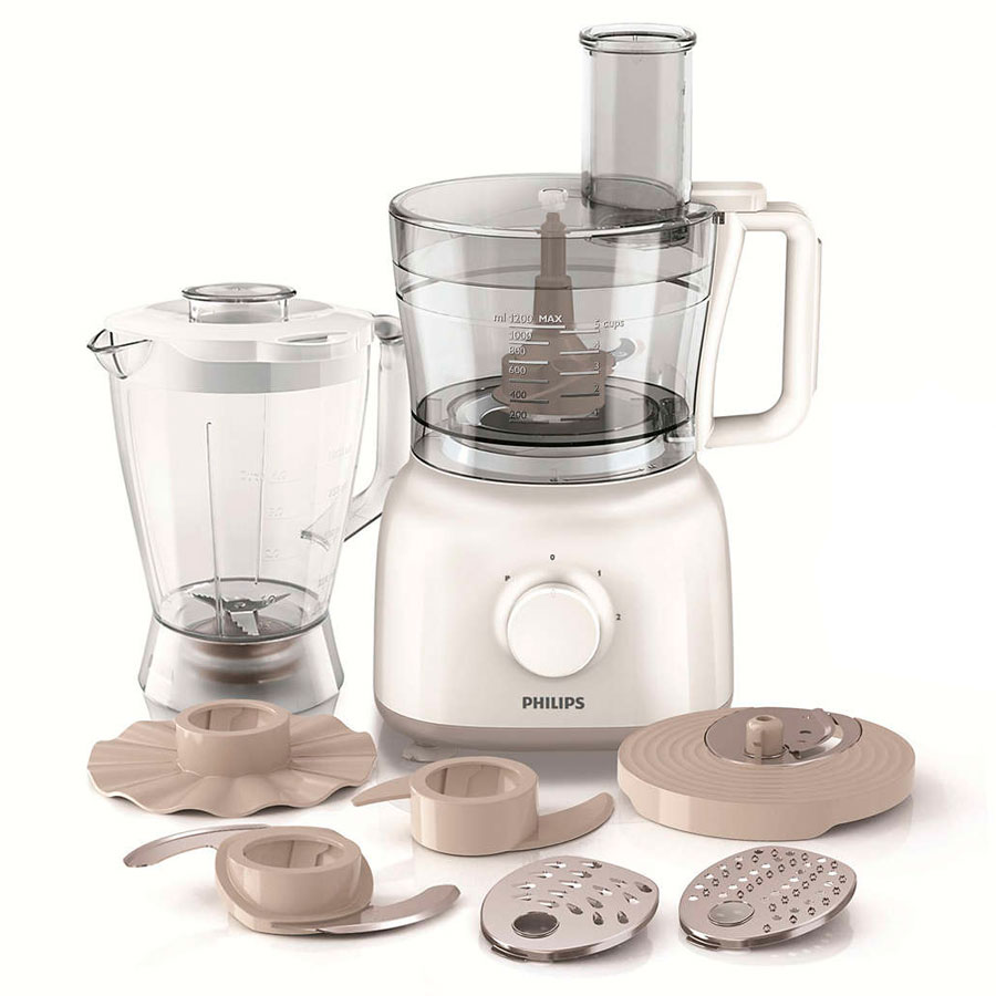 Multiprocesadora PHILIPS HR7628 650W Vel Turbo con Jarra