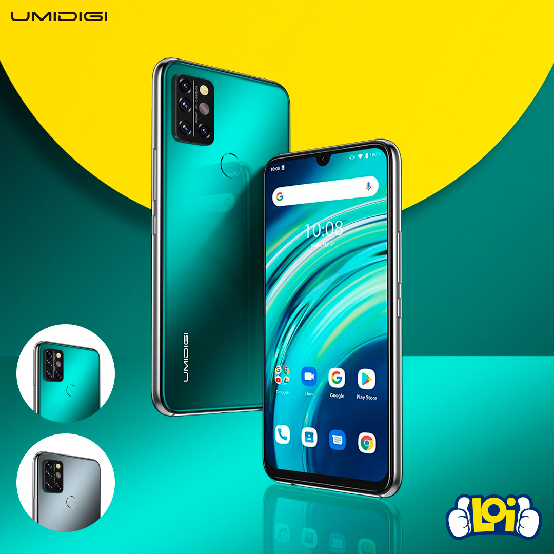 UMIDIGI A9 YouTube - impresiones Especificaciones, PRO. A9 UMIDIGI Nuevo グリーン Pro スマートフォン本体