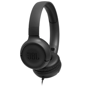 Auriculares JBL Tune 500 con Cable Plano Antinudos y Sonido JBL Pure Bass - Negro