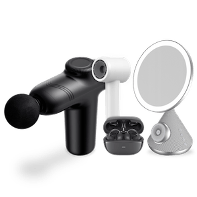 Set de belleza Havit + Masajeador Havit + Auriculares Havit OWS916