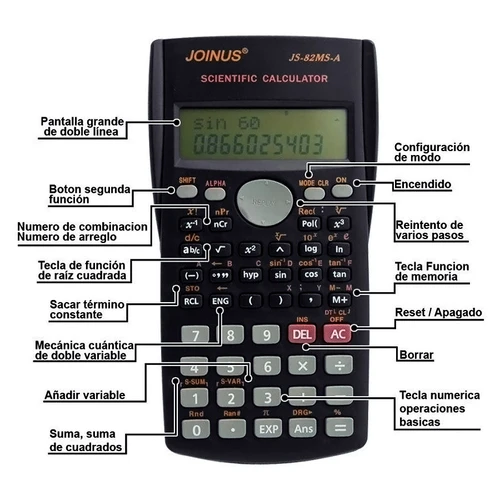 Calculadora Casio Cientifica Acan Tadineu Calculadoa