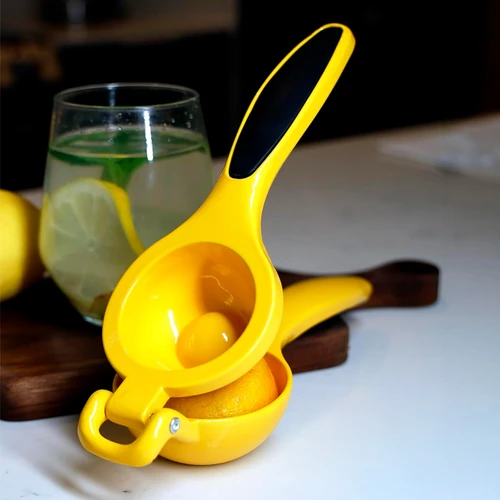 Exprimidor Manual De Limón Y Cítricos - 2 Piezas En Acero Inoxidable | Perfecto Para Limas, Naranjas Y Cócteles