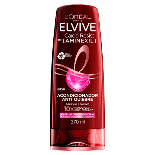 Desenredá y protegé tu cabello del quiebre con este Acondicionador Elvive Caída Resist con Aminexil de L'Oréal. Un cabello preparado para resistir. #MiSoluciónAnticaída