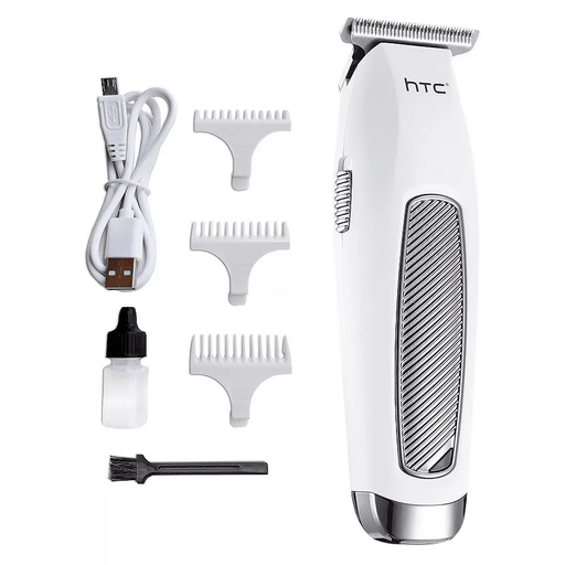 Esta Afeitadora Inalámbrica HTC es ideal para quienes buscan comodidad y versatilidad en su rutina de cuidado personal. Con una batería recargable, ofrece 60 minutos de autonomía y un rango de corte ajustable entre 0,5mm y 3mm. Equipada con un cabezal removible, cuchillas de acero inoxidable y sistema de afeitado Trimmer, es perfecta para cortar cabello, barba y patillas. Compacta y potente con 3W, es la compañera perfecta para llevar en todos tus viajes.