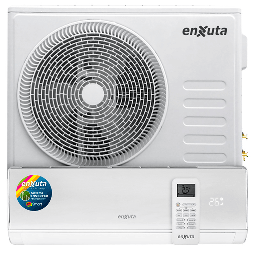 El aire acondicionado Enxuta de 12.000BTU es la opción ideal para mantener tus ambientes frescos y confortables durante todo el año. Su sistema Split ofrece un funcionamiento eficiente, silencioso y de alto rendimiento, brindando una climatización pareja y agradable en el hogar. Utiliza gas refrigerante R32, más eficiente y amigable con el medio ambiente, asegurando un mejor desempeño energético. Además, incorpora funciones prácticas como encendido y apagado programable, modo Eco para optimizar el consumo, y función deshumidificador, ideal para reducir la humedad y mejorar la sensación térmica en días pesados.