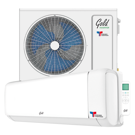 Este aire acondicionado Gold de 12.000BTU con tecnología inverter es la solución perfecta para mantener tu hogar fresco en verano y cálido en invierno. Con una capacidad de refrigeración y calefacción de 3550W, es altamente eficiente y consume poca energía. Con un diseño elegante y compacto, cuenta con un volumen de refrigerante de 550g y un flujo de aire de 600m3/h. Además, cuenta con un nivel de ruido bajo de 42dB en la unidad interior y 53dB en la unidad exterior, lo que garantiza un ambiente tranquilo y confortable.