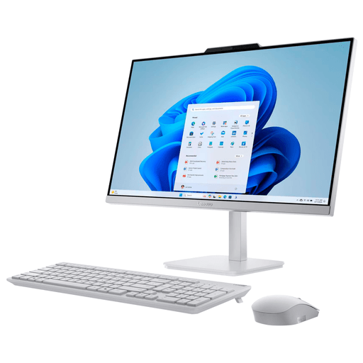 El All In One Lenovo combina rendimiento y diseño en un equipo compacto y eficiente, ideal para el hogar o la oficina. Incorpora un procesador Intel N100, gráficos Intel UHD integrados, 8GB de memoria RAM y un veloz disco SSD de 512GB, ofreciendo fluidez en tareas diarias y un arranque rápido del sistema. Su pantalla IPS FHD de 23,8” brinda imágenes nítidas y colores vibrantes desde cualquier ángulo, mientras que el sistema operativo Windows 11 Home asegura una experiencia moderna, intuitiva y lista para trabajar o entretenerse desde el primer momento.