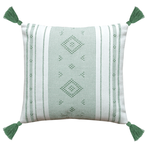 Este almohadón bohemio con borlas aporta un toque moderno y acogedor a cualquier espacio gracias a su diseño geométrico tejido a mano, que combina elegancia y autenticidad artesanal. Confeccionado en tela gruesa de mezcla de algodón y detalles de alta calidad, es resistente, duradero y mantiene sus colores vivos incluso tras múltiples lavados. Perfecto para sofás, camas, sillones o espacios exteriores, este accesorio versátil transforma tu decoración con estilo y comodidad, además de ser una excelente opción para regalar en ocasiones especiales.
