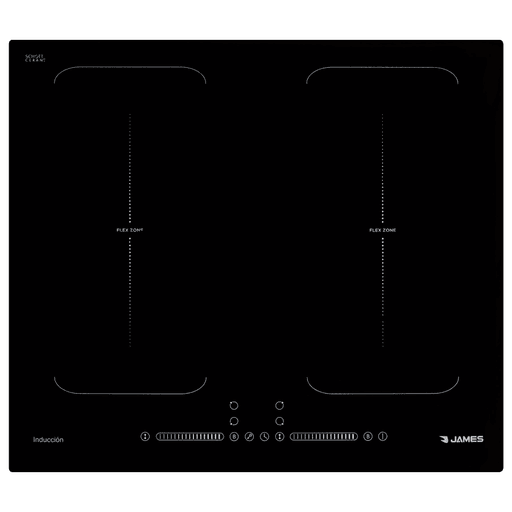 Este anafe de empotrar James utiliza inducción magnética para ofrecer una cocción rápida, eficiente y segura, acompañado de un panel de control táctil con 9 niveles de potencia y timer digital para mayor precisión. Su superficie está fabricada en vidrio Schott Ceran, reconocido por su alta resistencia. Incluye control de área flexible, apagado automático de seguridad y gestión de energía, adaptándose al uso diario. Es compatible con ollas y planchas de base ferrosa y alcanza una potencia total de 7600W, ideal para todo tipo de preparaciones.