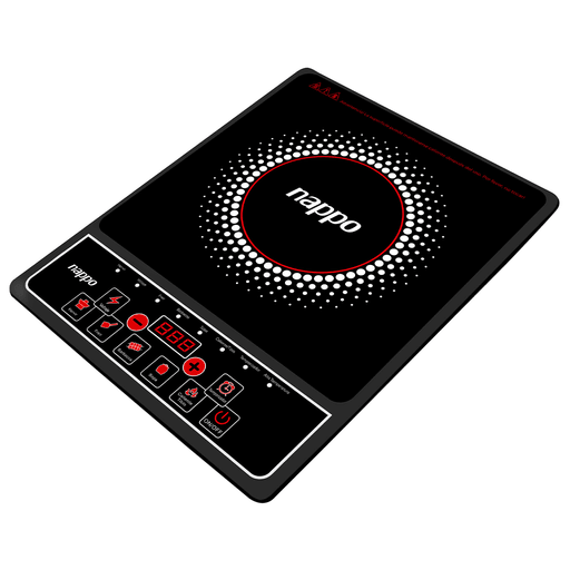 Este anafe vitrocerámico Nappo de 2000W de potencia es la opción ideal para cocinar de forma rápida y eficiente. Su panel de cristal pulido vitrocerámico infrarrojo de grado A garantiza una distribución de calor uniforme y la más alta calidad en cada preparación. Su regulador de temperatura, control táctil y temporizador ajustable te brindan una experiencia de cocinado precisa y cómoda. Además, cuenta con 6 funciones preestablecidas y te permite utilizar cualquier tipo de utensilio que pueda soportar altas temperaturas como cerámica, vidrio, metal, aluminio, cobre y más.