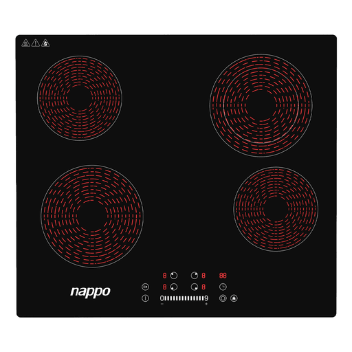 Modernizá tu cocina con el anafe de empotrar NAPPO, equipado con 4 hornallas y una potencia total de hasta 6000W, te permite cocinar múltiples platos al mismo tiempo con rapidez y precisión. Su panel de control táctil facilita el manejo intuitivo, mientras que los 9 niveles de potencia te brindan el control exacto para cada preparación, desde cocciones suaves hasta altas temperaturas. Además, incorpora un temporizador programable de hasta 99 minutos con apagado automático, ideal para mayor comodidad y tranquilidad. Pensado para un uso seguro, cuenta con bloqueo para niños y sistema de protección contra sobrecalentamiento, ofreciendo una experiencia confiable en todo momento.