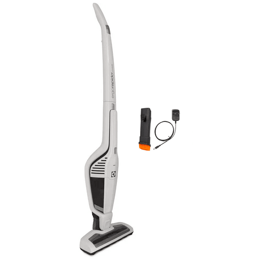 La Aspiradora Electrolux 2 en 1 inalámbrica ofrece una limpieza práctica y eficiente, con un diseño versátil que permite usarla como aspiradora vertical o de mano. Es ideal para limpiar distintos ambientes del hogar y el interior del auto. Su tecnología Cyclone y sus dos velocidades aseguran una succión constante. La batería de litio con indicador LED brinda autonomía para el uso diario, mientras que el sistema sin bolsa, la maniobrabilidad 180° EasySteer y el triple filtrado garantizan una limpieza cómoda, eficaz y un aire más saludable.
