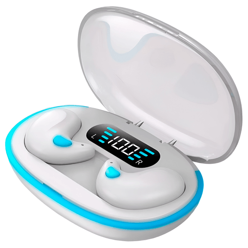 Estos auriculares inalámbricos intraurales combinan diseño compacto, comodidad y conectividad avanzada para acompañarte en cualquier momento del día. Equipados con Bluetooth 5.3, ofrecen una conexión estable y rápida con un alcance de hasta 10 metros, ideal para disfrutar música, videos o llamadas sin interrupciones. Su diseño liviano en material ABS brinda un ajuste cómodo y discreto, mientras que su batería de 30mAh proporciona hasta 3-4 horas de reproducción por carga. Además, el estuche con batería integrada de 200mAh permite recargarlos fácilmente y extender su autonomía de forma práctica.