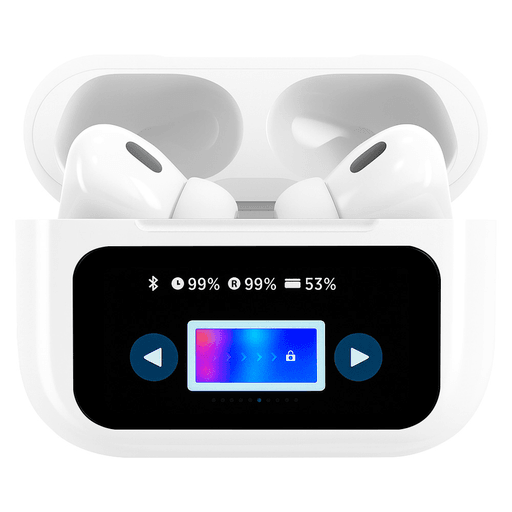 Los auriculares TWS Kolke combinan tecnología de vanguardia y diseño práctico para una experiencia auditiva superior. Equipados con cancelación activa de ruido (ANC) y cancelación de ruido para llamadas (ENC), garantizan un sonido claro y envolvente. Su pantalla LED a color muestra el estado de carga tanto del estuche como de cada auricular, ofreciendo un control visual inmediato. Gracias a la conectividad inalámbrica Bluetooth 5.3 y un alcance de hasta 10 metros, brindan libertad de movimiento sin interrupciones. Con control táctil, micrófono integrado y una autonomía total de hasta 12 horas, son ideales para escuchar música o atender llamadas durante todo el día.