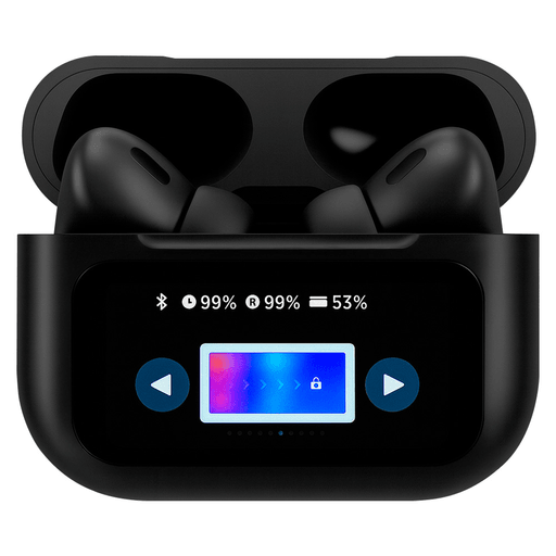 Los auriculares TWS Kolke combinan tecnología de vanguardia y diseño práctico para una experiencia auditiva superior. Equipados con cancelación activa de ruido (ANC) y cancelación de ruido para llamadas (ENC), garantizan un sonido claro y envolvente. Su pantalla LED a color muestra el estado de carga tanto del estuche como de cada auricular, ofreciendo un control visual inmediato. Gracias a la conectividad inalámbrica Bluetooth 5.3 y un alcance de hasta 10 metros, brindan libertad de movimiento sin interrupciones. Con control táctil, micrófono integrado y una autonomía total de hasta 12 horas, son ideales para escuchar música o atender llamadas durante todo el día.