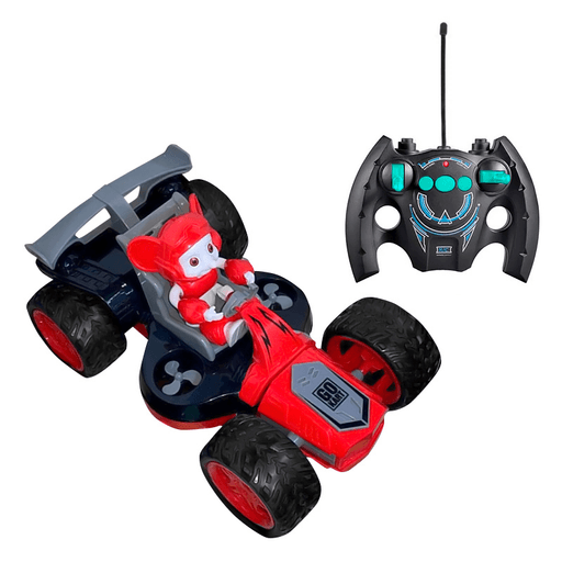 Este auto a control remoto es perfecto para niños y niñas mayores de 6 años. Cuenta con control remoto para dirigirlo a donde quieras, pudiendo girar 360º para hacer acrobacias sorprendentes. Además, tiene luz y música incorporada y funciona con batería recargable que asegura horas de diversión.