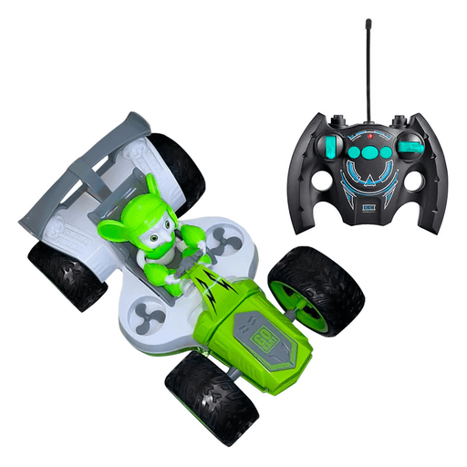 Este auto a control remoto es perfecto para niños y niñas mayores de 6 años. Cuenta con control remoto para dirigirlo a donde quieras, pudiendo girar 360º para hacer acrobacias sorprendentes. Además, tiene luz y música incorporada y funciona con batería recargable que asegura horas de diversión.