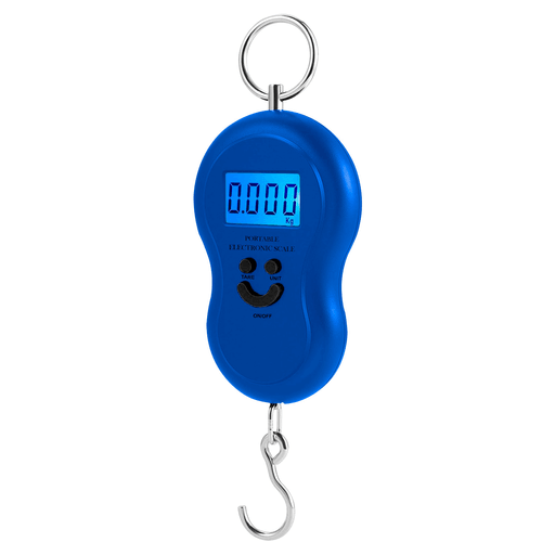 Esta balanza portátil digital es perfecta para quienes viajan con frecuencia o se dedican a actividades como la pesca. Con su compacto tamaño puede soportar hasta 50Kg de peso, haciéndola muy versátil en cuanto a su uso. Aparte de sus ganchos para poder sostener y sujetar los artículos a pesar, cuenta con la función de elegir la medida de peso necesaria según la ocasión. Esta balanza es perfecta para quienes tienen una vida de aventuras y viajes.