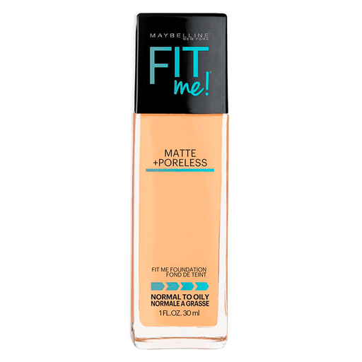 La base Fit Me® Matte + Poreless matifica la piel y refina los poros para un acabado naturalmente hermoso e impecable. Ideal para la piel normal a grasa, nuestra exclusiva fórmula con micropolvos controla la grasa y difumina los poros para un acabado natural e impecable.