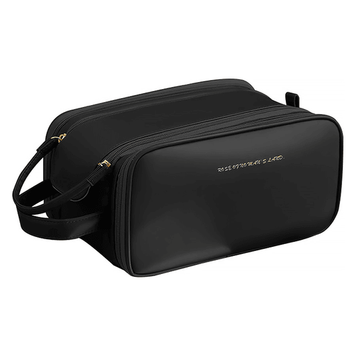 Esta elegante Bolsa de cosméticos combina estilo y funcionalidad con su diseño compacto y espacioso. Es perfecta para guardar maquillaje, productos de cuidado personal y artículos esenciales de ducha, manteniéndolos organizados gracias a sus múltiples compartimentos. Fabricada con piel sintética y TPU de alta calidad, su doble capa ofrece resistencia al agua y fácil limpieza, mientras que el diseño abierto en forma de U y la doble cremallera aseguran un acceso rápido y protección contra derrames. Ligera, portátil y multifuncional, también puede utilizarse como neceser, organizador de accesorios electrónicos, joyero o botiquín, convirtiéndose en un accesorio versátil ideal para cualquier ocasión.