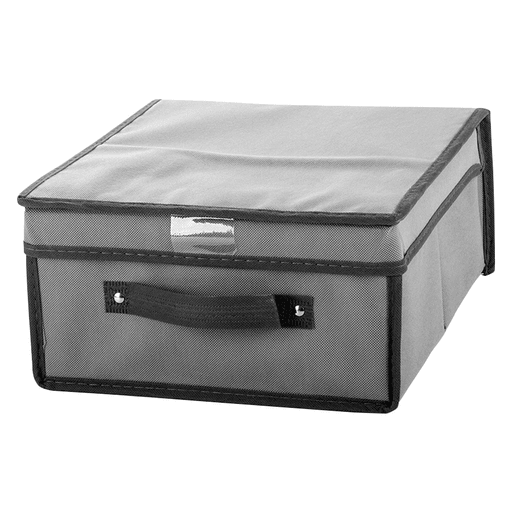 Esta caja Organizadora, está fabricada con materiales de alta calidad, combinando funcionalidad y protección. Su tela rígida y transpirable, junto con los laterales, fondo y solapa acolchados, aseguran que tus pertenencias se mantengan en perfecto estado. Con una práctica tapa y asa frontal, es fácil de transportar, y su resistencia a la humedad la convierte en una opción ideal para almacenar ropa, libros, juguetes y mucho más, protegiéndolos del polvo y el desgaste. Además, es fácil de limpiar, lo que la hace perfecta para mantener el orden en cualquier espacio.