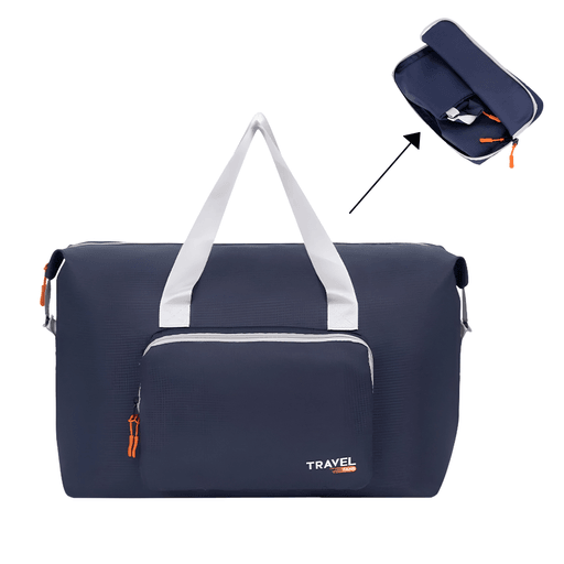 Este bolso es la combinación perfecta de estilo y funcionalidad para viajar o hacer deporte. Su diseño moderno y compacto ofrece un amplio compartimento principal y un bolsillo frontal de fácil acceso con cierre para mayor seguridad. Fabricado con resistente tela poliéster, asegura su  durabilidad en el uso diario. Además, su práctico sistema plegable permite reducirlo al tamaño de un pequeño pouch cuando no está en uso, ocupando el mínimo espacio. Este bolso es la opción ideal para quienes buscan comodidad y versatilidad en cualquier ocasión.