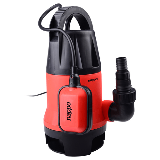 Esta bomba de agua sumergible NAPPO está construída en plástico resistente y cuenta con una potencia de 750W. El uso principal de la bomba de agua sumergible es brindar protección contra inundaciones, extracción de agua, bombeo, sistemas de desagüe, fuentes o para mover agua de un lugar a otro.