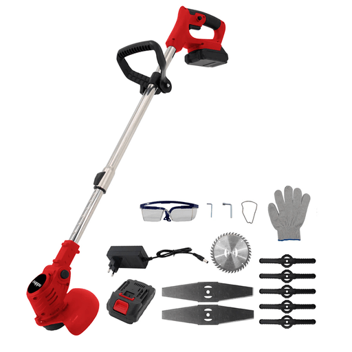 La bordeadora inalámbrica NAPPO es la aliada perfecta para el mantenimiento del jardín. Con batería recargable de 18V y diseño liviano, ofrece potencia y comodidad sin depender de cables. Su diámetro de corte de 160mm y velocidad de 8000 RPM permiten un trabajo preciso y eficiente. Además, incluye accesorios esenciales como hojas de corte, gafas y guantes para una experiencia completa y segura. Ideal para quienes buscan practicidad y buenos resultados en cada pasada.
