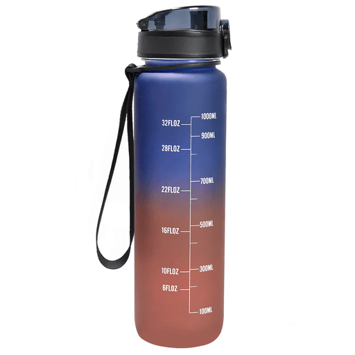Esta botella deportiva de 1L es ideal para acompañarte en cada entrenamiento o salida al aire libre. Gracias a su diseño con asa incorporada y boca ancha, es cómoda de llevar y fácil de rellenar. Fabricada en plástico libre de BPA y totalmente a prueba de fugas, esta botella combina funcionalidad y seguridad para que te mantengas hidratado sin preocupaciones.
