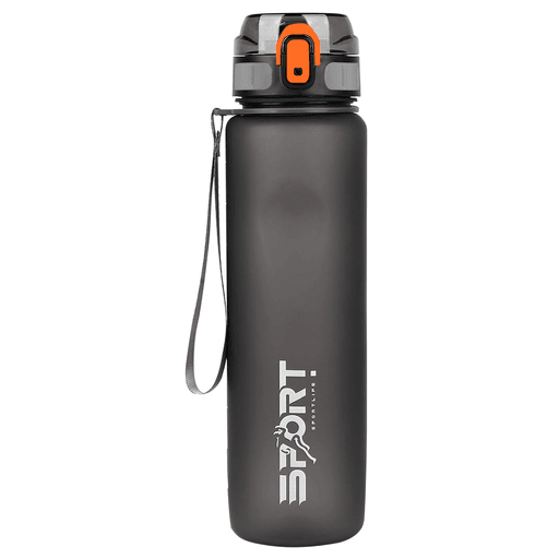 La Botella Deportiva de 1 litro es la compañera ideal para tus entrenamientos y actividades al aire libre. Fabricada en plástico resistente y completamente libre de BPA, garantiza seguridad y durabilidad. Su diseño ergonómico incluye una correa integrada que facilita su transporte, mientras que el medidor de volumen te permite llevar un control preciso de tu hidratación diaria. Además, su sistema a prueba de fugas ofrece tranquilidad al llevarla en tu bolso o mochila. Es perfecta para quienes practican deporte o llevan un estilo de vida activo, combina comodidad, funcionalidad y resistencia en un solo producto.