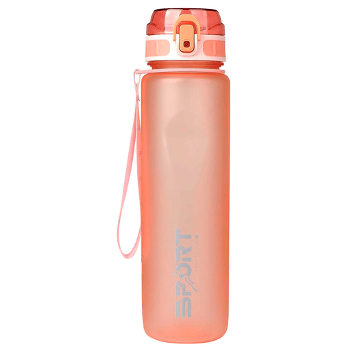 La Botella Deportiva de 1 litro es la compañera ideal para tus entrenamientos y actividades al aire libre. Fabricada en plástico resistente y completamente libre de BPA, garantiza seguridad y durabilidad. Su diseño ergonómico incluye una correa integrada que facilita su transporte, mientras que el medidor de volumen te permite llevar un control preciso de tu hidratación diaria. Además, su sistema a prueba de fugas ofrece tranquilidad al llevarla en tu bolso o mochila. Es perfecta para quienes practican deporte o llevan un estilo de vida activo, combina comodidad, funcionalidad y resistencia en un solo producto.