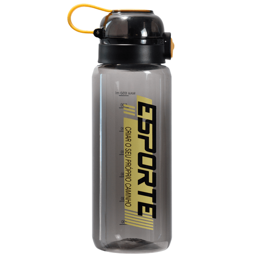 Esta botella deportiva de 650ml está diseñada para acompañarte en cada aventura. Fabricada en plástico libre de BPA, combina seguridad con practicidad gracias a su boca ancha que facilita el llenado y la limpieza. Su diseño a prueba de fugas y el asa de silicona integrada la hacen perfecta para llevar al gimnasio, a tus entrenamientos, paseos o viajes. Compacta, liviana y cómoda de transportar, es la aliada ideal para mantenerte hidratado/a estés donde estés.
