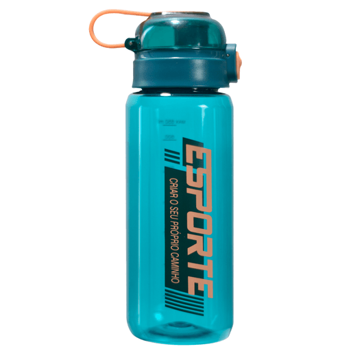 Esta botella deportiva de 650ml está diseñada para acompañarte en cada aventura. Fabricada en plástico libre de BPA, combina seguridad con practicidad gracias a su boca ancha que facilita el llenado y la limpieza. Su diseño a prueba de fugas y el asa de silicona integrada la hacen perfecta para llevar al gimnasio, a tus entrenamientos, paseos o viajes. Compacta, liviana y cómoda de transportar, es la aliada ideal para mantenerte hidratado/a estés donde estés.