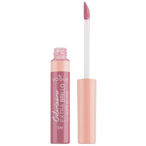 ¡La Obsesión por el Gloss llegó para quedarse! Probá el nuevo Colorissimo Extra Brillo con Aceite de Coco de Vogue, para que tus labios luzcan extra brillantes con hasta 8 horas de hidratación y efecto visual voluminizador, todo esto sin sensación pegajosa.