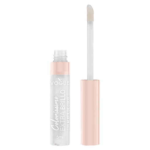 ¡La Obsesión por el Gloss llegó para quedarse! Probá el nuevo Colorissimo Extra Brillo con Aceite de Coco de Vogue, para que tus labios luzcan extra brillantes con hasta 8 horas de hidratación y efecto visual voluminizador, todo esto sin sensación pegajosa.