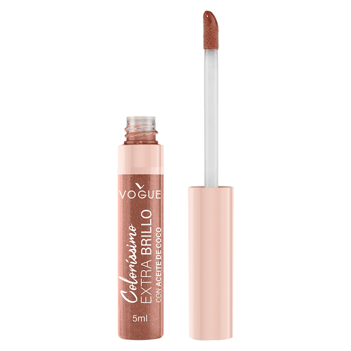 ¡La Obsesión por el Gloss llegó para quedarse! Probá el nuevo Colorissimo Extra Brillo con Aceite de Coco de Vogue, para que tus labios luzcan extra brillantes con hasta 8 horas de hidratación y efecto visual voluminizador, todo esto sin sensación pegajosa.