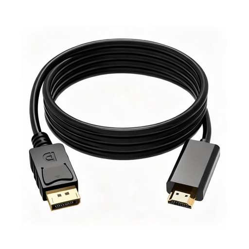 Conectá tus dispositivos de manera rápida y eficiente con el cable DisplayPort a HDMI Kolke, diseñado para ofrecer una transmisión de video y audio de alta calidad. Es la solución ideal para conectar computadoras, notebooks o placas de video a monitores, televisores o proyectores con entrada HDMI, permitiéndote disfrutar de una imagen nítida y detallada en resolución 4K Ultra HD. Su diseño resistente y flexible garantiza una conexión estable y duradera, ideal tanto para uso en el hogar como en la oficina.