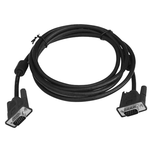 El cable estándar VGA de 5 metros con doble filtro es la solución perfecta para conectar tu notebook a un monitor VGA de forma rápida y sencilla. Este cable versátil tiene múltiples usos en monitores, proyectores y cualquier dispositivo con conexión VGA. Conectá tu PC, TV o notebook con facilidad gracias a sus dos conectores VGA hembra y disfruta de una conexión estable y sin interferencias gracias a sus filtros para LCD, LED y CRT en ambos extremos. 
