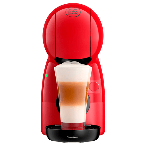 La cafetera Dolce Gusto Piccolo XS está diseñada para adaptarse a cualquier espacio de tu cocina, gracias a su tamaño compacto y moderno. Cuenta con sistema de alta presión que crea cafés de calidad profesional con una crema espesa. Vas a poder disfrutar de más de 16 variedades de bebidas: Espressos, Cappuccinos espumosos, chocolates calientes, tés y más.