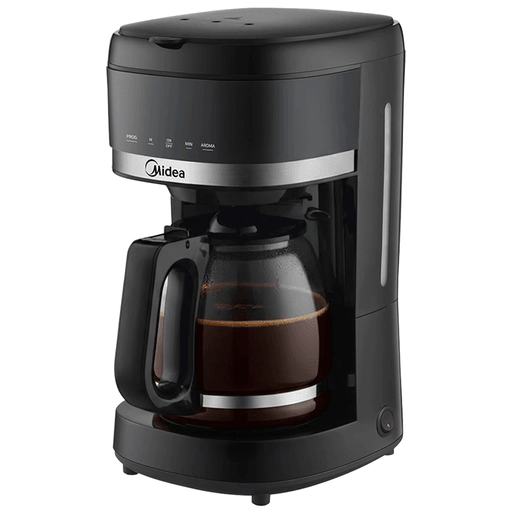 La cafetera Midea es ideal para disfrutar café recién hecho de forma práctica y cómoda. Su capacidad de 1,5 litros, ideal para preparar hasta 12 tazas, la hace perfecta para el hogar, la oficina o reuniones. Cuenta con un panel de control táctil con pantalla LED que facilita su uso, y una base que mantiene el café caliente por más tiempo. Su potencia de hasta 1080W garantiza una preparación rápida y eficiente, combinando diseño elegante y funcionalidad en cada uso.
