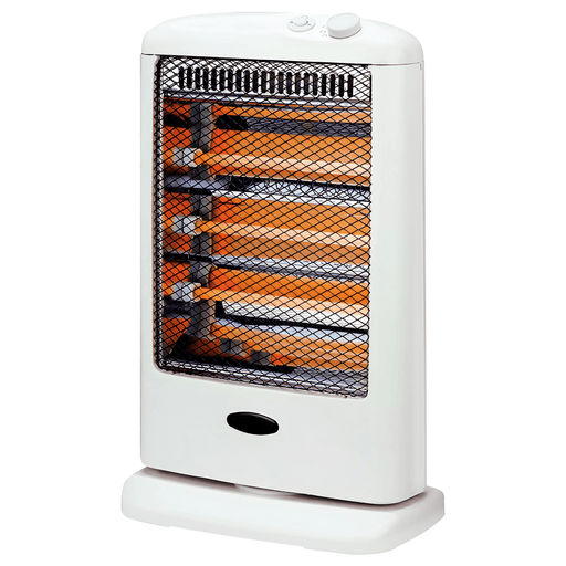 Mantené tu hogar siempre templado con este calefactor halógeno James. Cuenta con 3 niveles de potencia de 400W, 800W y 1200W y función oscilante para distribuir el calor por todo el espacio. El compañero ideal para este invierno.