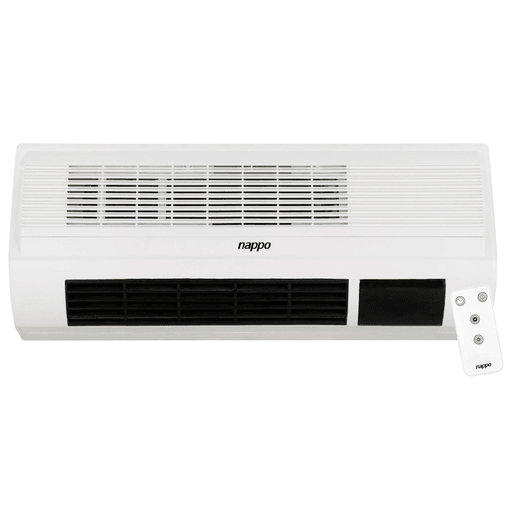Disfrutá del confort con este moderno calefactor eléctrico de pared NAPPO, potente y seguro. Ofrece 2 niveles de potencia (1000W/2000W) y temperatura ajustable para crear el clima ideal. Su temporizador de hasta 12 hs, apagado automático y protección contra sobrecalentamiento brindan total tranquilidad. Incluye control remoto, display LED y funcionamiento silencioso para máxima comodidad. Un diseño práctico, eficiente y elegante para tu hogar.