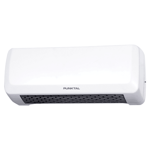 Mantené tu hogar calentito con este caloventilador de pared Punktal. Cuenta con 2 ajustes de temperatura, y 2000W de potencia. Se puede colocar fácilmente en la pared y calentar rápidamente el ambiente.