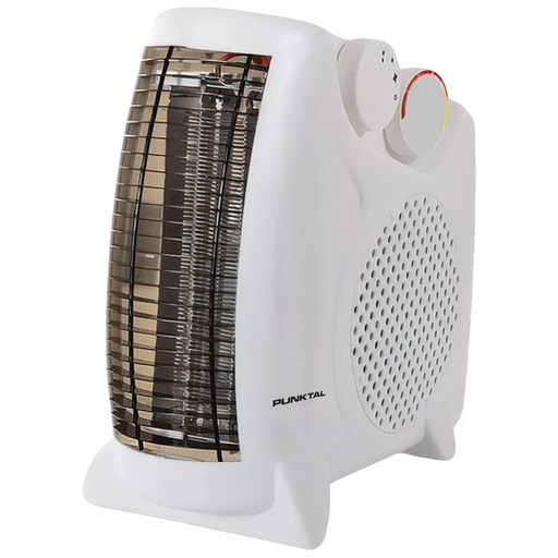 Logra la temperatura perfecta en todos los ambientes de tu hogar con este caloventilador Punktal, el cual es capaz de brindar aire frio y caliente, en conjunto con la posibilidad de 3 ajustes de temperatura. Cuenta con apagado automático, protección contra el sobrecalentamiento y función de ventilación.