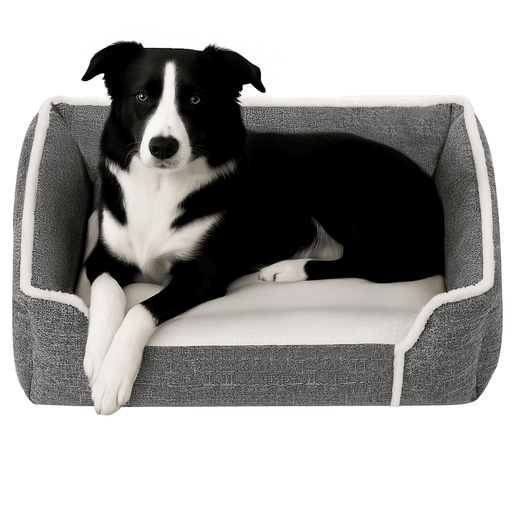 Cama para mascotas de 65 x 55cm, pensada para ofrecerles un descanso cómodo y acogedor. Su forma rectangular con almohadón integrado brinda soporte y suavidad, ideal para el relax diario. Está hecha 100% en poliéster, un material liviano, fácil de lavar y que no retiene olores. Además, es práctica para guardar cuando no se usa. Una opción funcional y de calidad para el confort de tu mascota.
