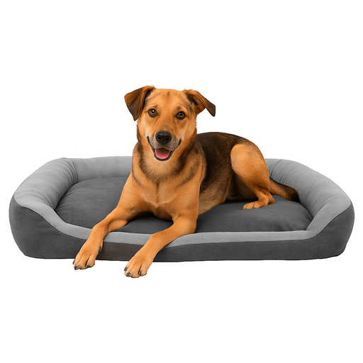 Esta cama para mascotas combina un diseño funcional con materiales de alta calidad para brindar el máximo confort. Su formato rectangular se adapta fácilmente a cualquier rincón del hogar, mientras que el interior acolchado y de textura suave crea un espacio acogedor y relajante para el descanso. Fabricada en 100% poliéster, cuenta con una base antideslizante que evita desplazamientos y garantiza mayor seguridad. Además, es liviana, flexible y lavable, lo que facilita tanto su mantenimiento como su almacenamiento. Una opción práctica, duradera y pensada para el bienestar diario de tu mascota. 